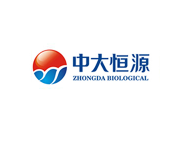 中大(dà)恒源生(shēng)物(wù)公司LOGO設計(jì)​采用(yòng)紅(hóng)藍(lán)兩色，是(shì)國(guó)家(jiā)高(gāo)新技(jì)術(shù)企業(yè)