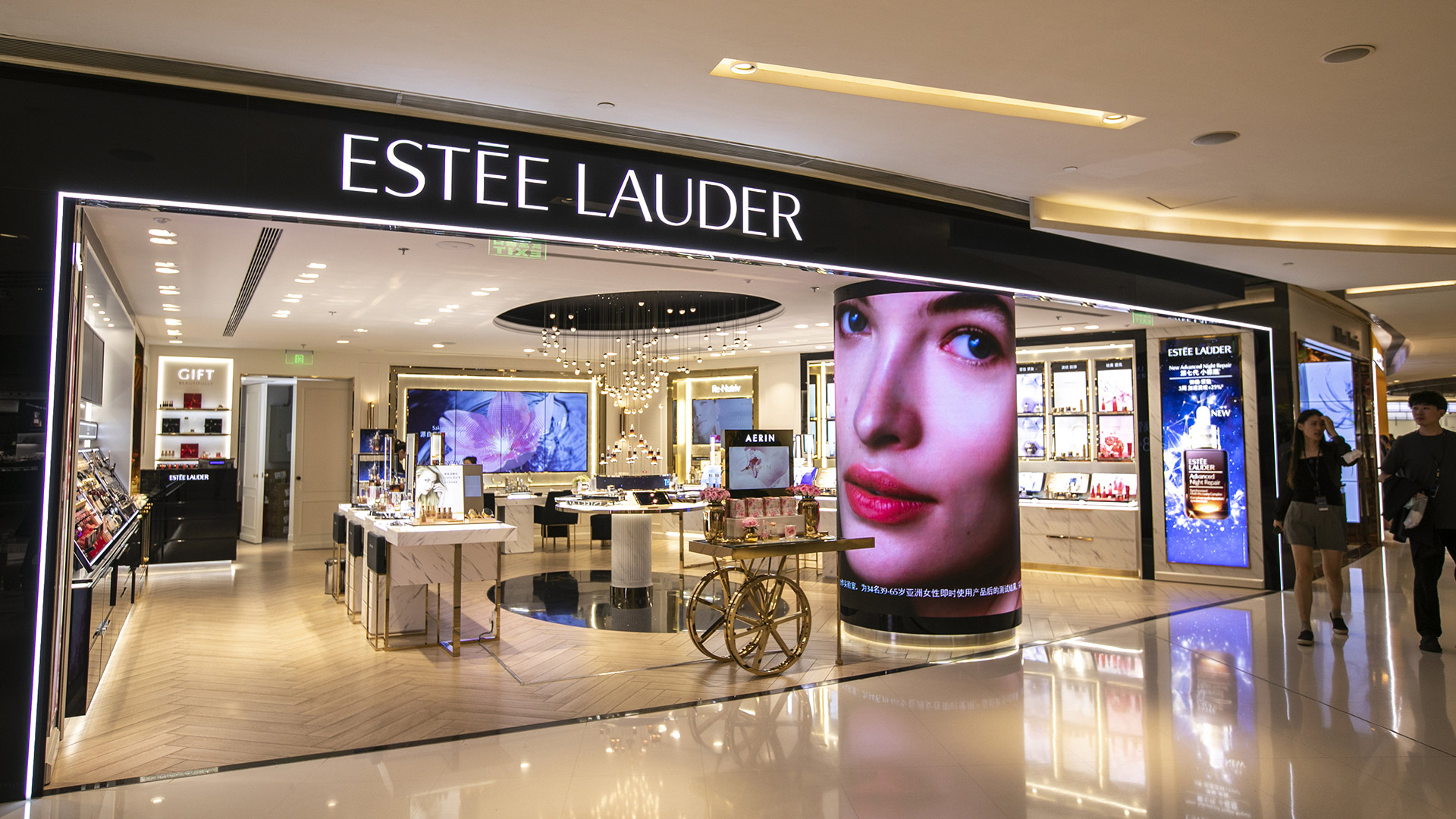 EsteeLauder雅詩蘭黛店(diàn)面設計(jì)/