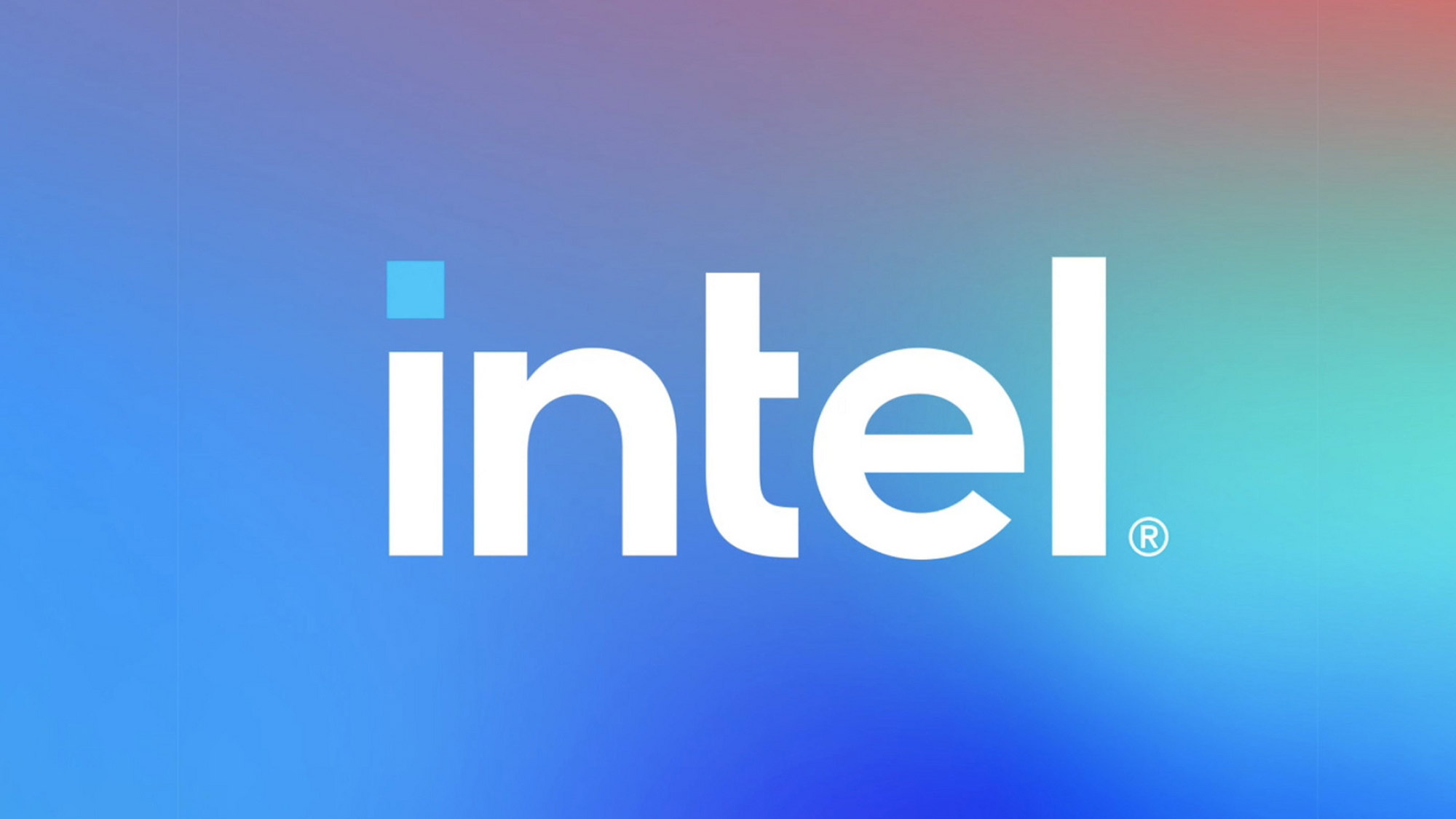 intel英特爾新logo設計(jì)彩色版/