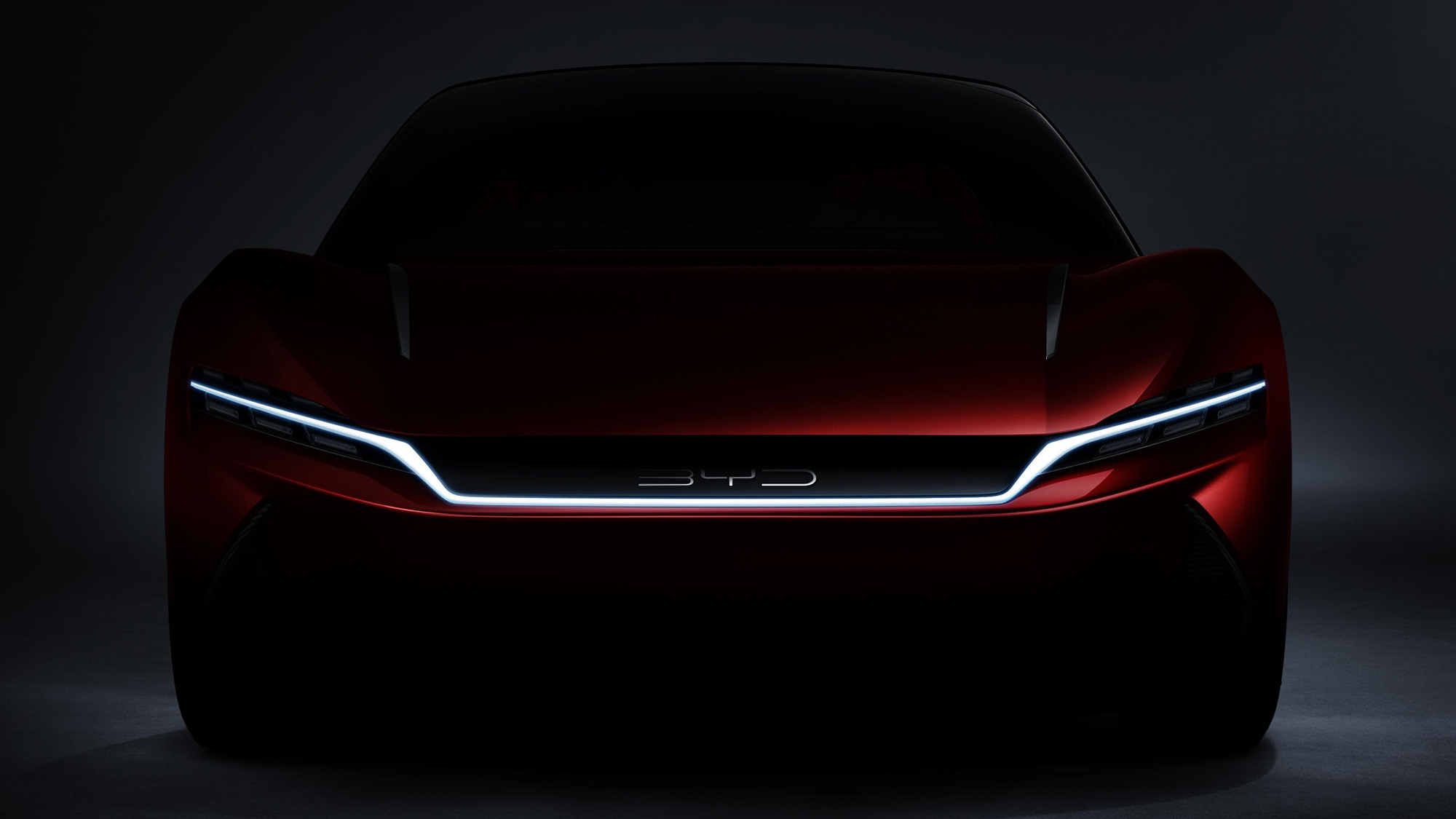 BYD汽車(chē)LOGO設計(jì)門(mén)頭效果