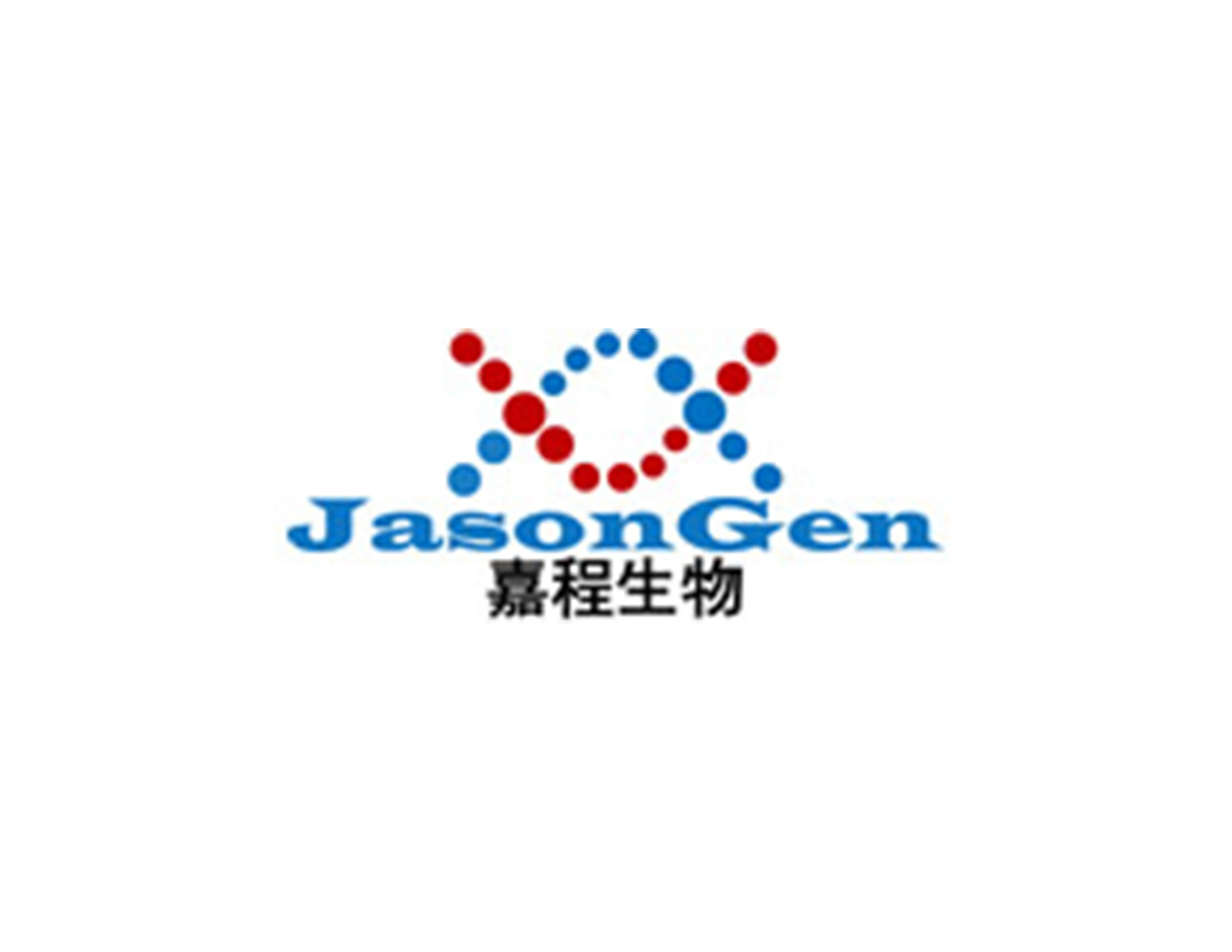嘉程生(shēng)物(wù)科(kē)技(jì)公司标志(zhì)設計(jì)創意以交彙的(de)DNA生(shēng)物(wù)鏈體(tǐ)現(xiàn)行(xíng)業(yè)特征