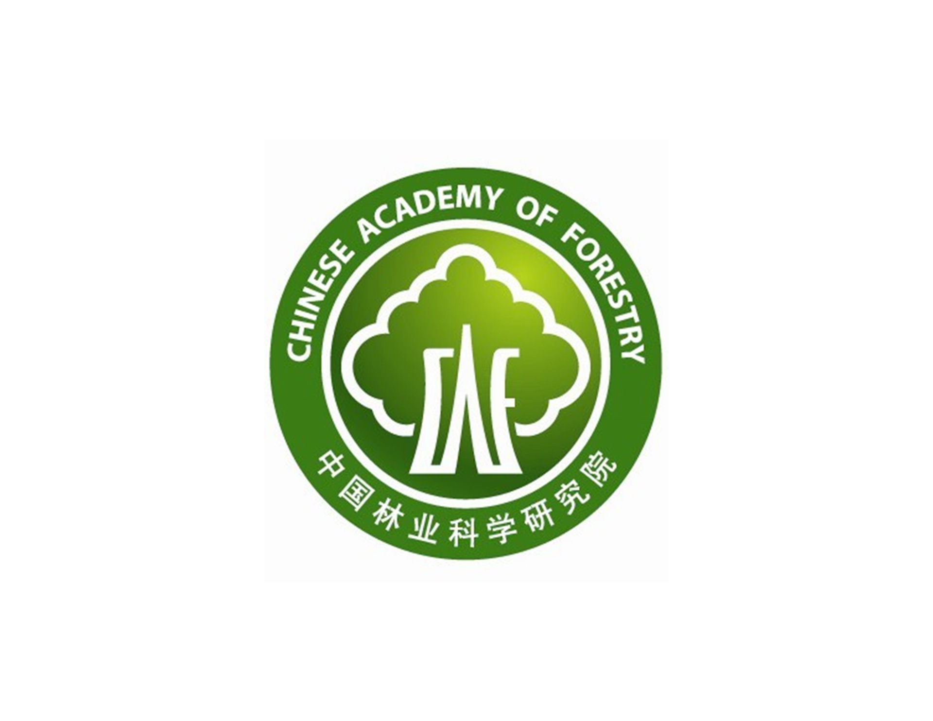 中國(guó)林(lín)業(yè)科(kē)學研究院林(lín)業(yè)研究所設計(jì)以圓徽的(de)形式體(tǐ)現(xiàn)權威性，中間(jiān)以CAF簡稱與大(dà)樹(shù)相(xiàng)結合