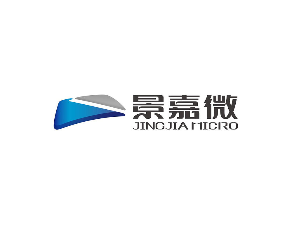 景嘉微(wēi)logo設計(jì)，以抽象化(huà)的(de)圖形元素來(lái)創意。專注GPU圖形顯控領域研發的(de)高(gāo)科(kē)技(jì)上(shàng)市(shì)公司