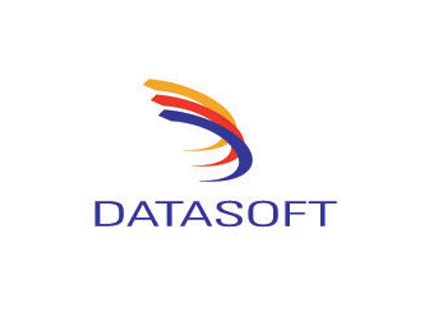 DATASOFT軟件(jiàn)公司标志(zhì)設計(jì)以3道(dào)弧線分(fēn)别代表3位創始人(rén)凝聚一(yī)體(tǐ)奮發向上(shàng)的(de)精神。
