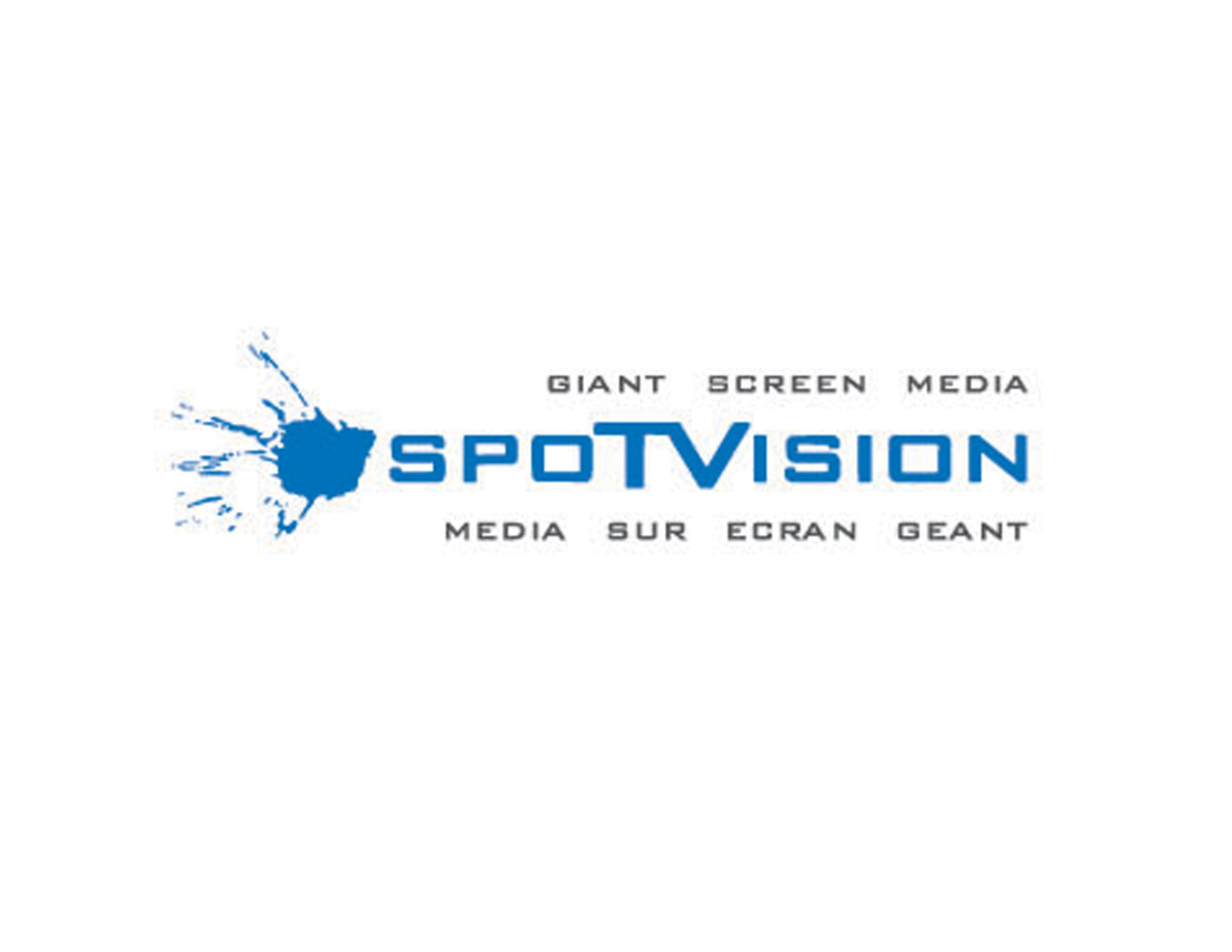 SPOTVISION公司LOGO以突出TV字母來(lái)體(tǐ)現(xiàn)核心業(yè)務及行(xíng)業(yè)屬性