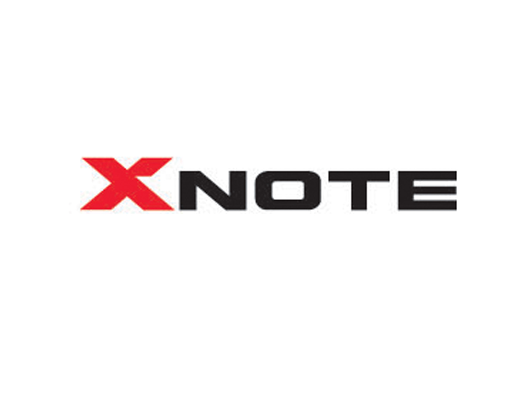 XNOTE機(jī)械公司商标設計(jì)創意運用(yòng)了(le)厚重的(de)字體(tǐ)性格配合X字母上(shàng)的(de)斜面處理(lǐ)