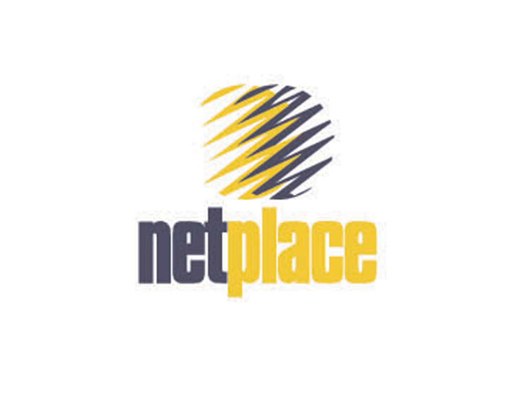 科(kē)技(jì)公司LOGO設計(jì)創意用(yòng)NETPLACE品牌字母